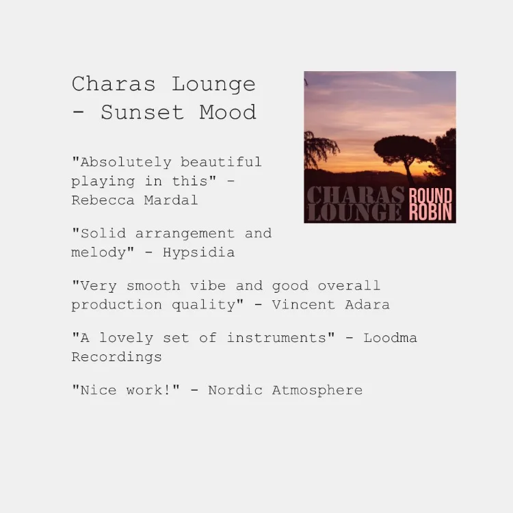 Charas Lounge cover artwork 6